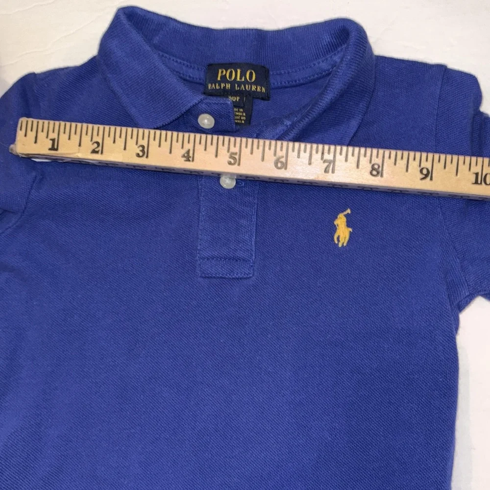 Boys Polo Long Sleeve 2T shirt Polo Ralph Lauren 2T Blue polo shirt Polo